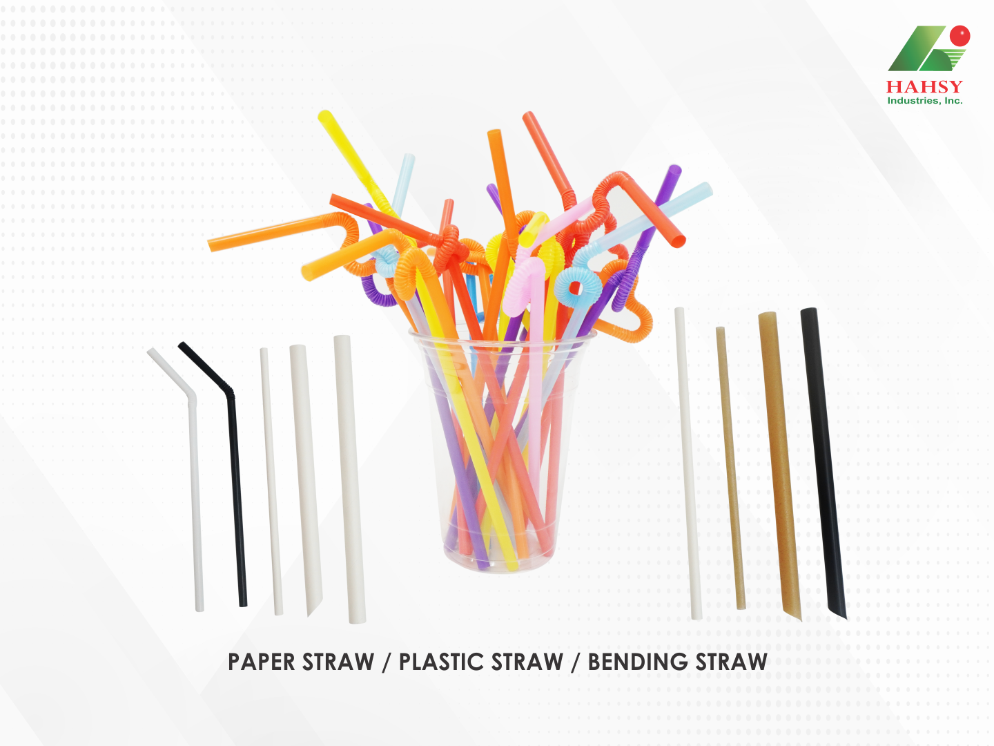 Paper, Plastic, Bending Straws