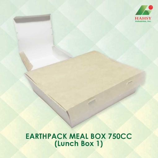 EARTHPACK Meal Box 750cc (Lunch Box 1)