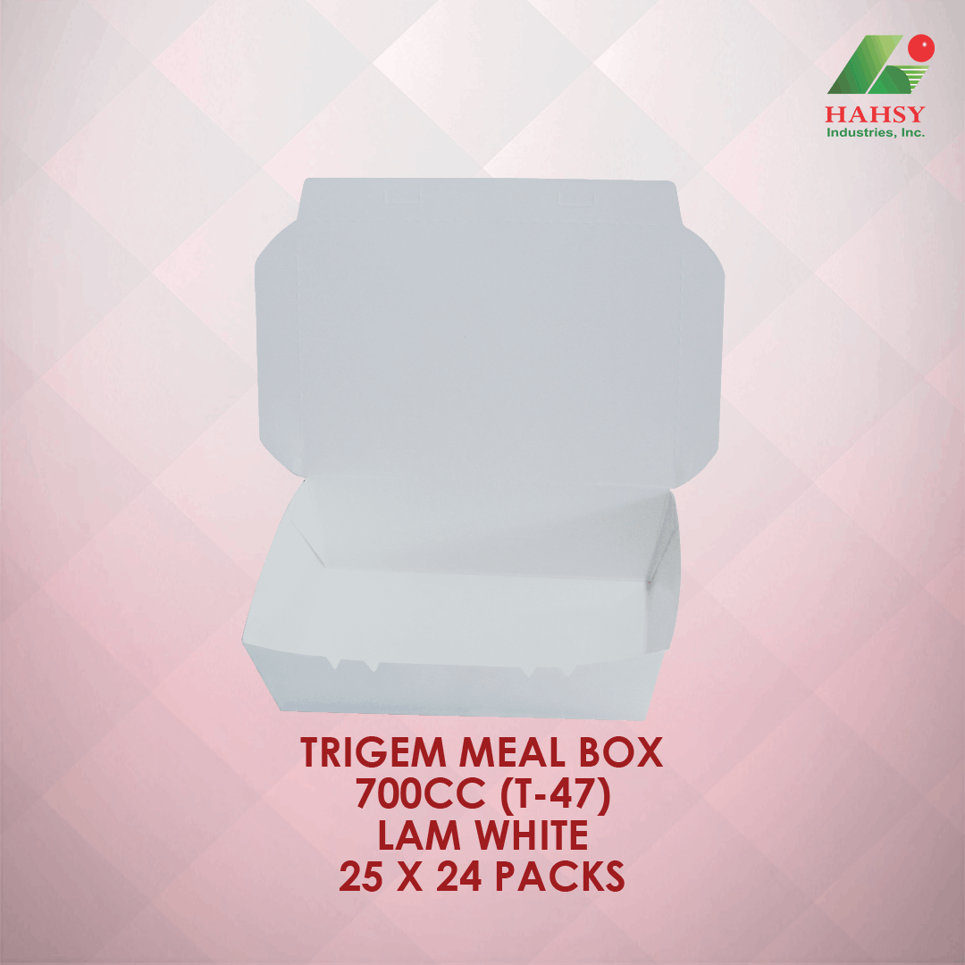 trigem meal box 700cc t-47 lam white