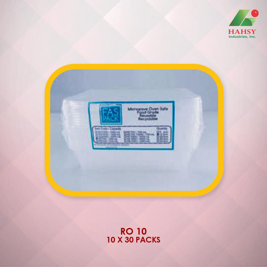 Microwaveable Plastic Container RO-10