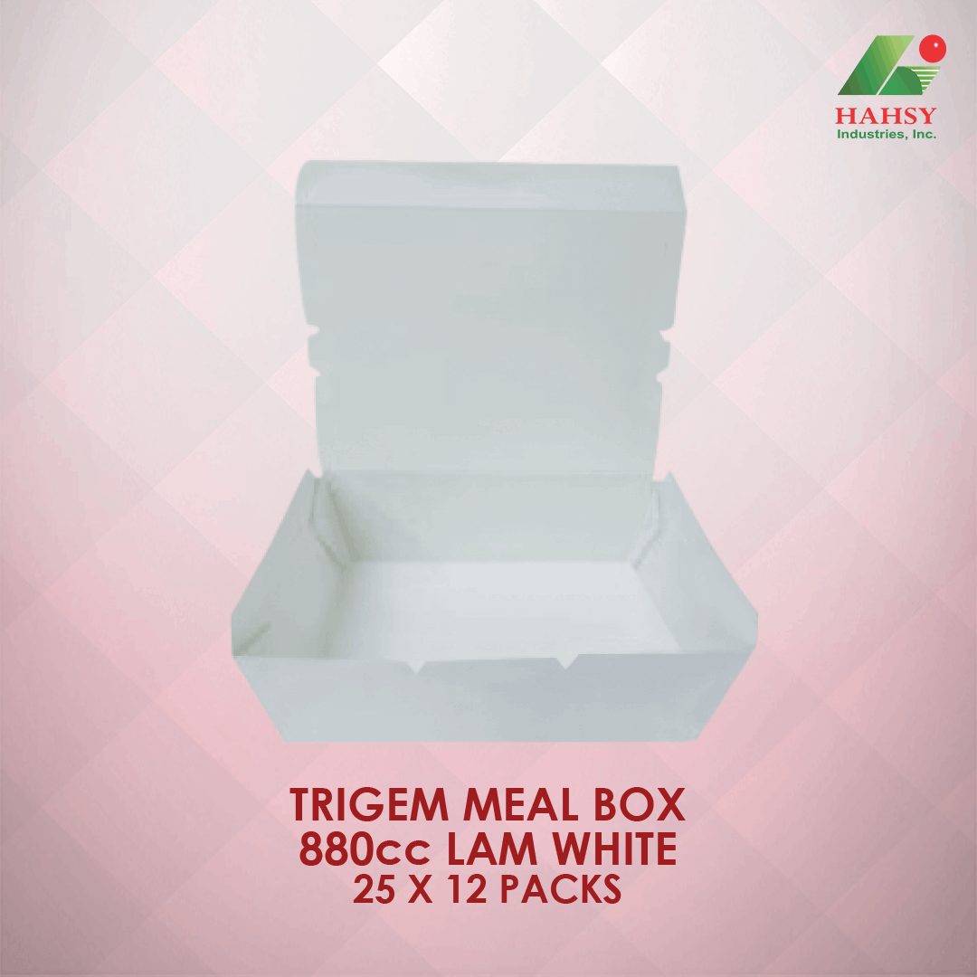 trigem meal box 880cc lam white