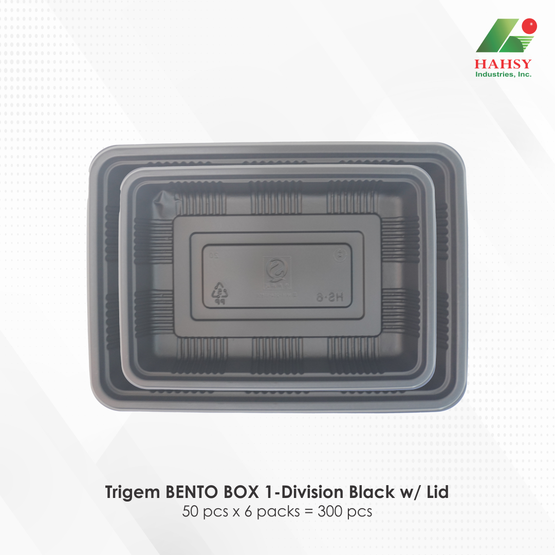 12 Trigem BENTO BOX 1-Division Black