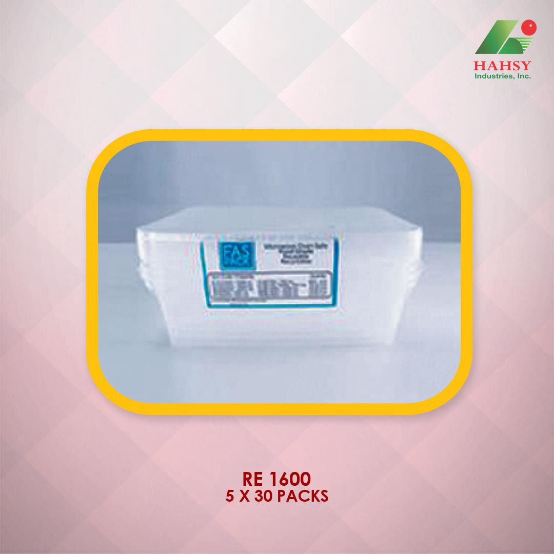 Microwaveable Plastic Container RE-1600