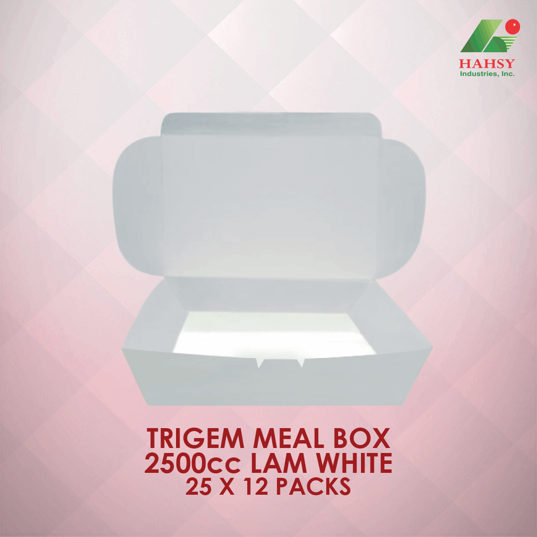 trigem meal box 2500cc lam white