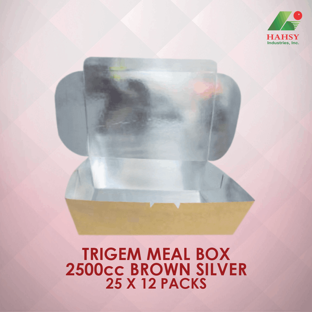 trigem meal box 2500cc brown silver