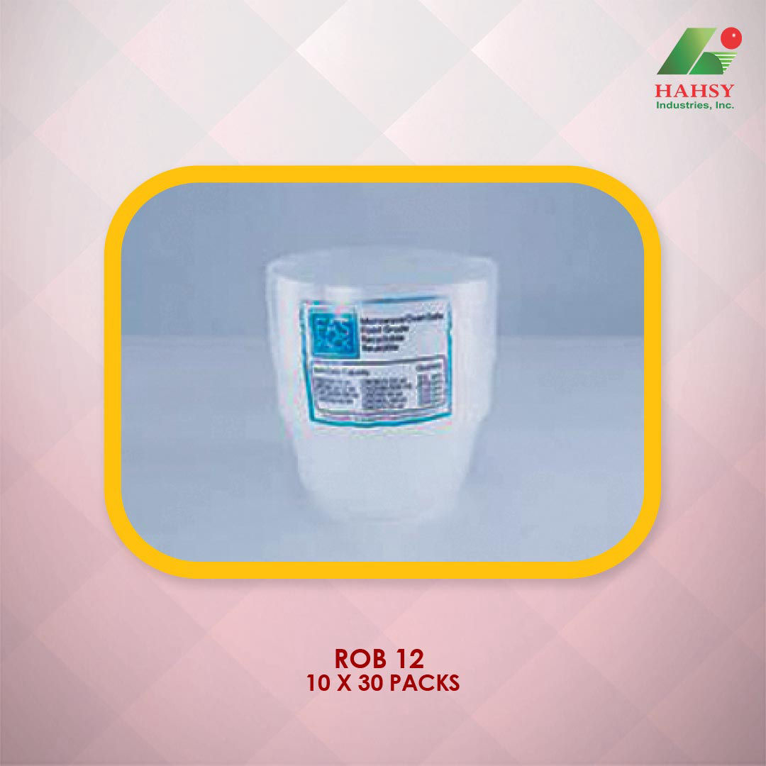 Microwaveable Plastic Container ROB-12