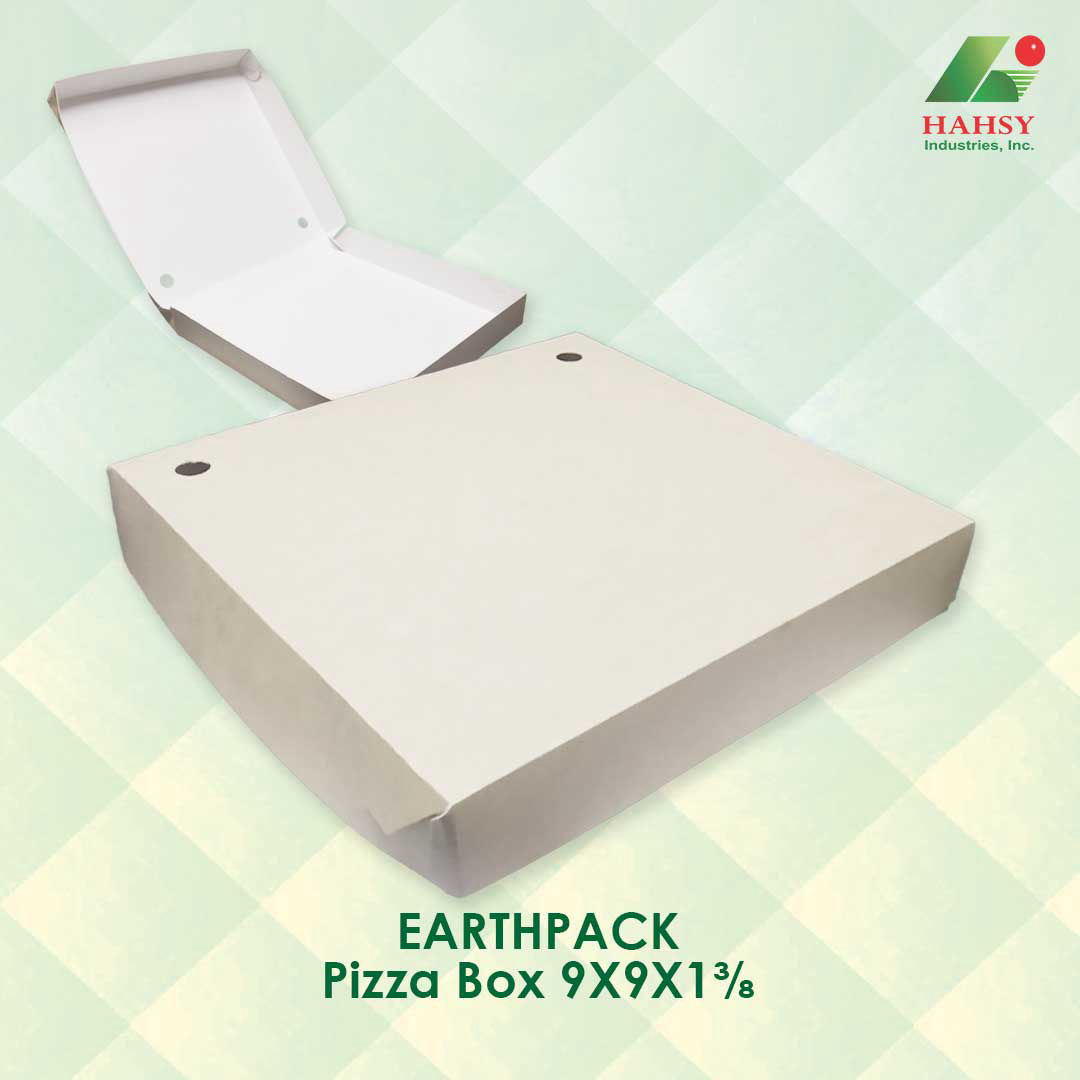 EARTHPACK Pizza Box 9X9X1.375