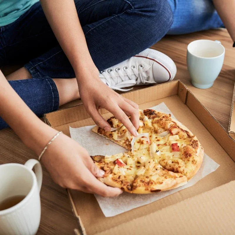 corrugated pizza