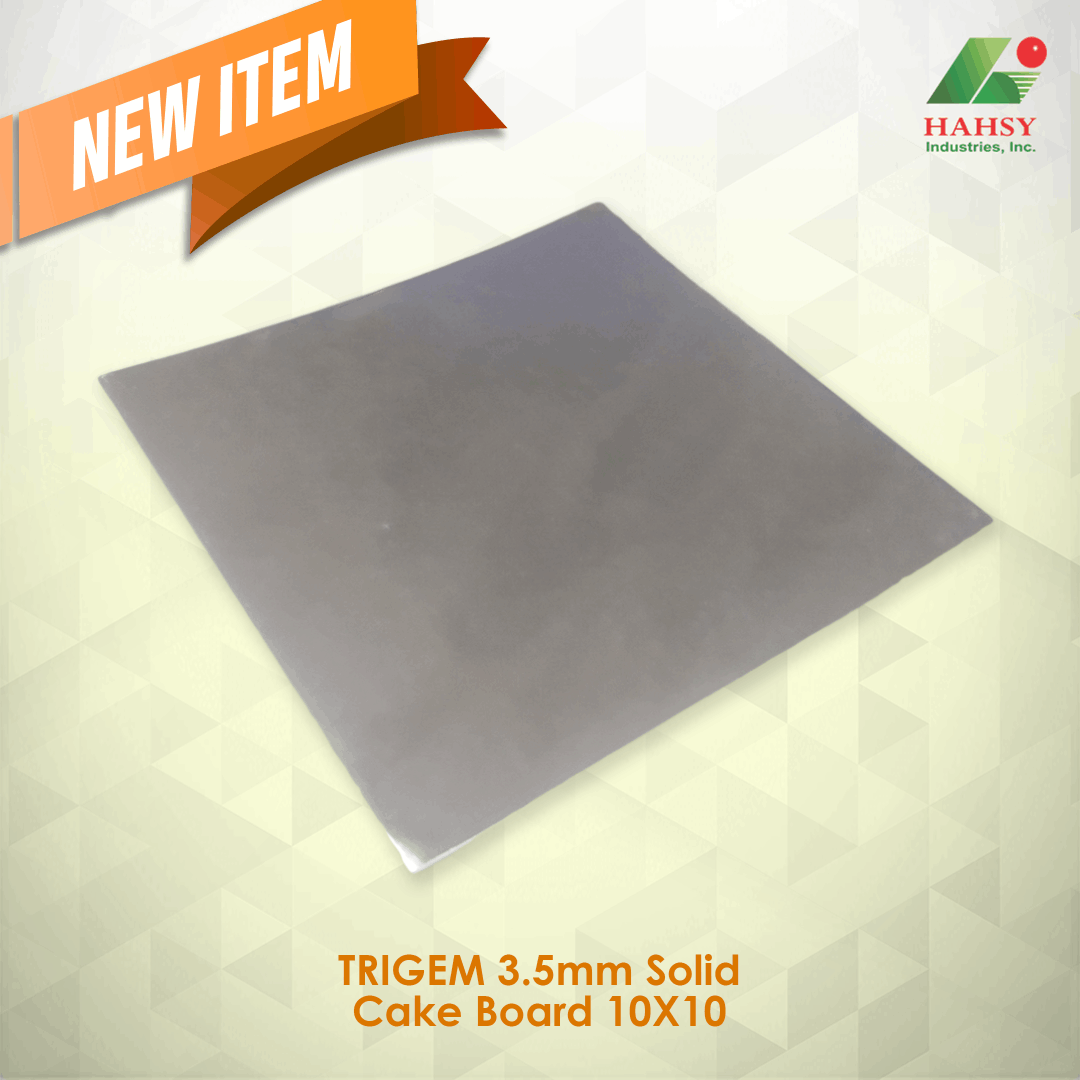 TRIGEM 3.5mm Solid Cake Board 10X10