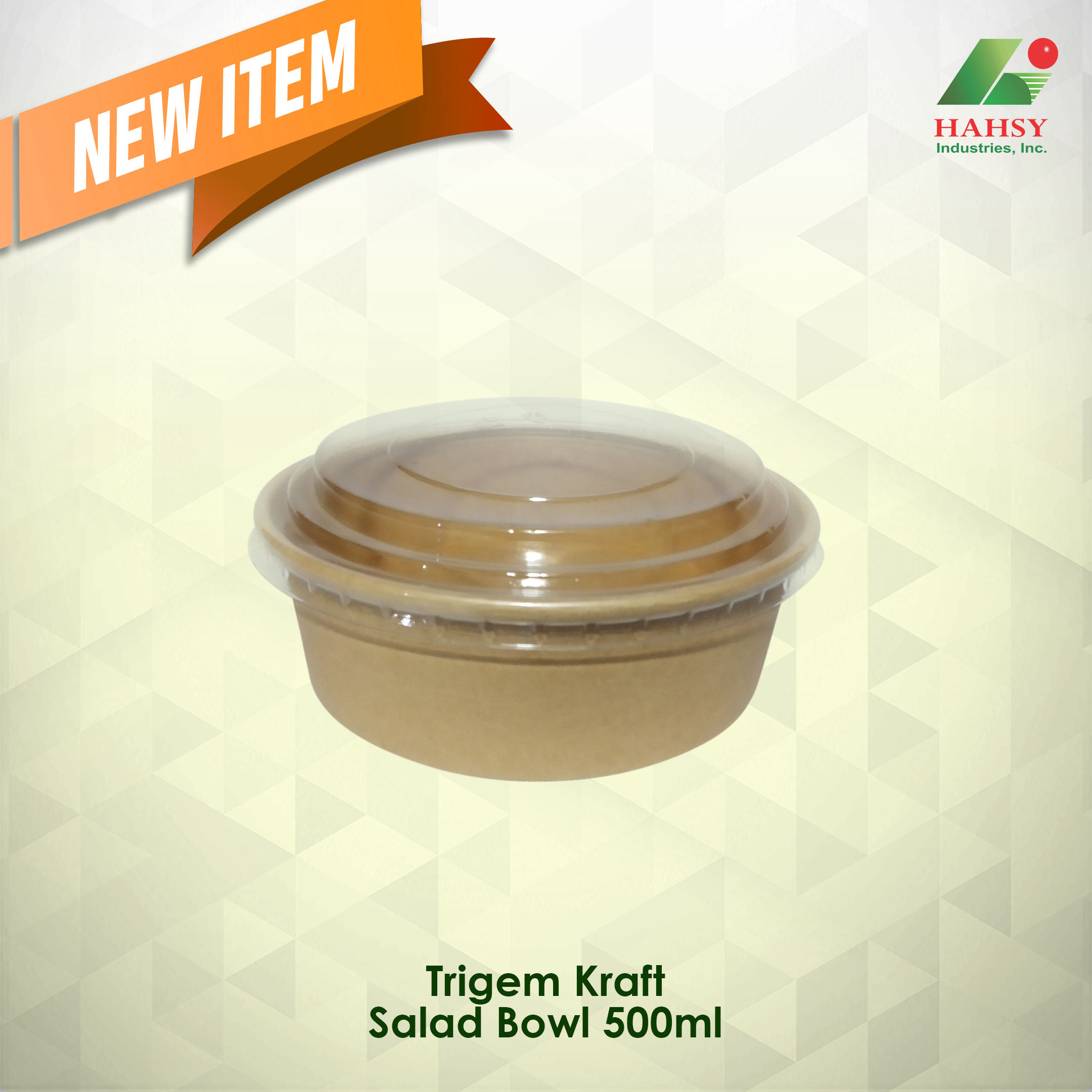 Trigem Kraft Salad Bowl 500ml