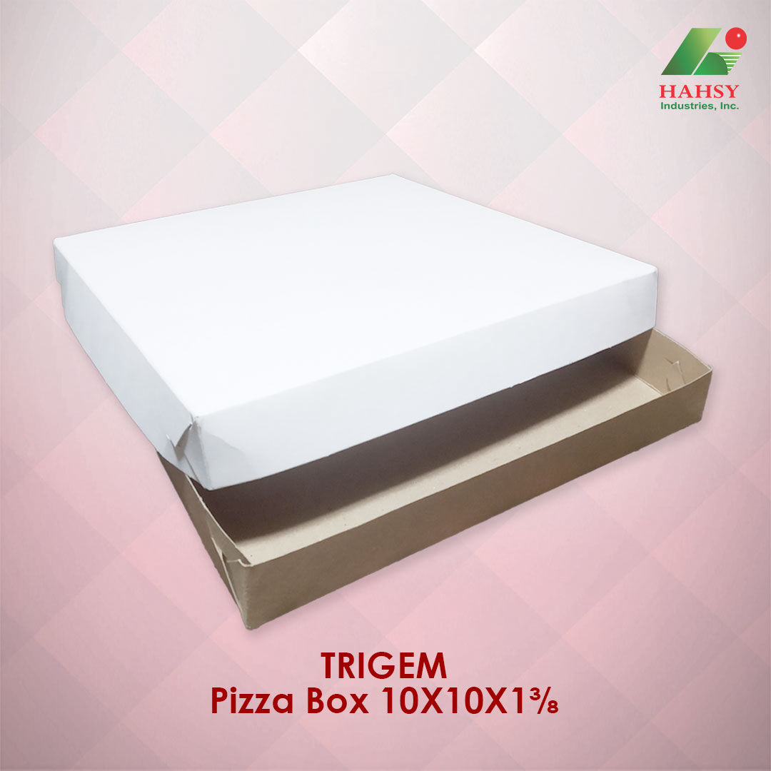 TRIGEM Pizza Box 10x10x1.375