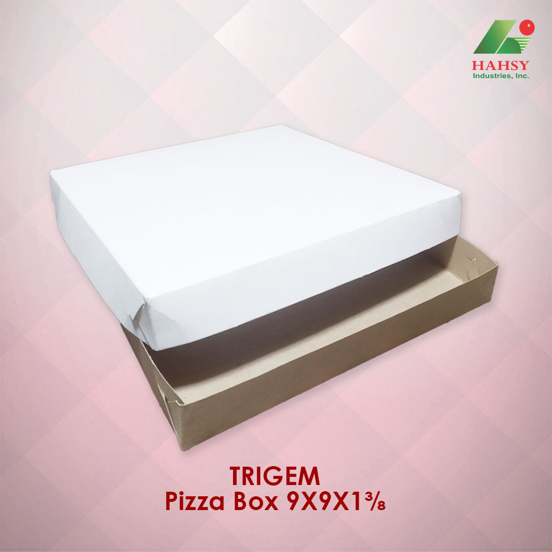 TRIGEM Pizza Box 9x9x1.375