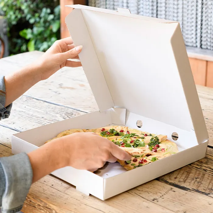 White-compostable-pizza-box